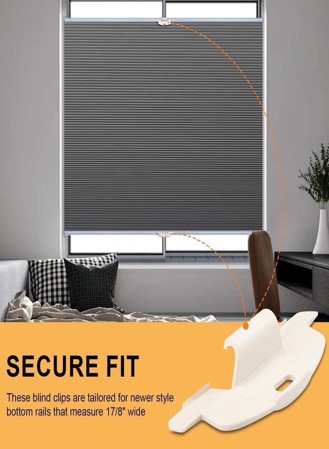 Giokyi 3 Pack 3/4" LiteRise Cordless Shades Handles Fits Alta/Hunter Douglas LiteRise Duette and Applause Cordless Honeycomb Shades #7300181320 Blind Parts - Image 3